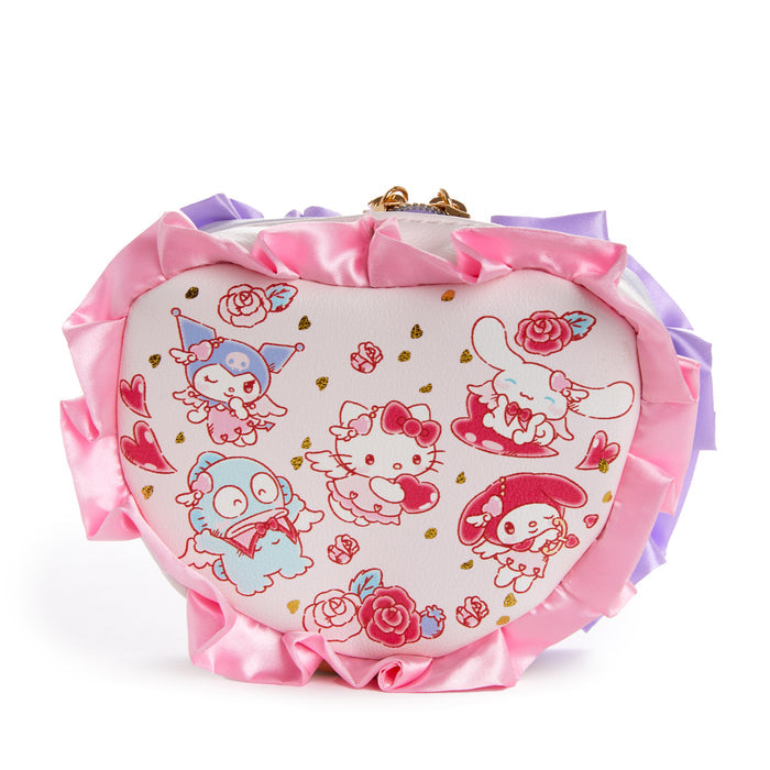 Sanrio Characters Mini Heart Zipper Pouch (Bright and Dark Angel Series) Bags Global Original