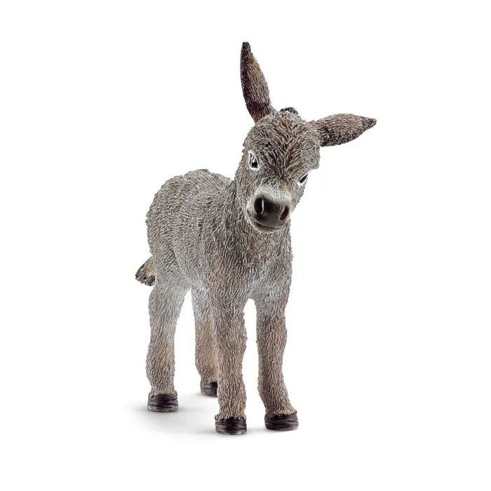 Schleich Farm World Donkey Foal Toy Figure