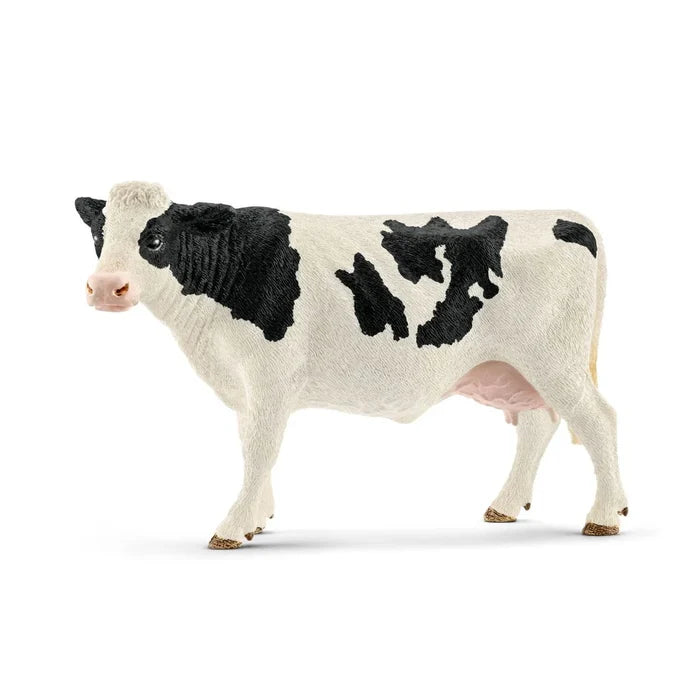 Schleich Farm World Holstein Cow Toy Figure