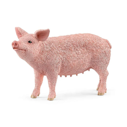 Schleich Farm World Pig Toy Figure
