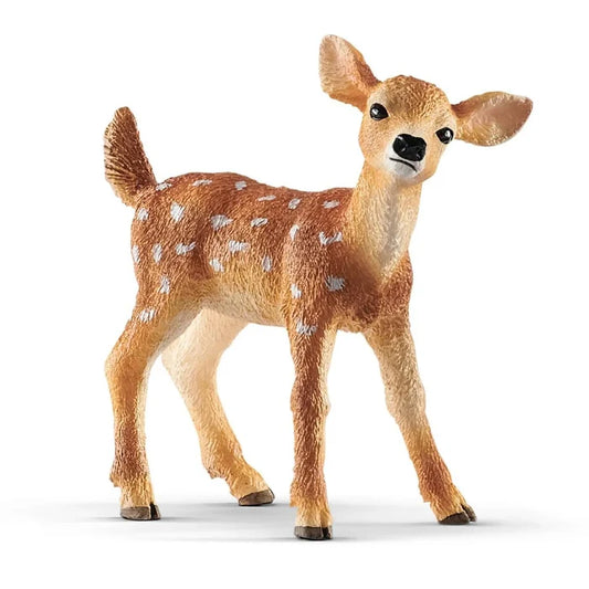 Schleich White Tailed Fawn Toy Figure