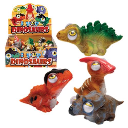 Schylling 2.5 Inch I Pop Dino - Squishy Squeeze Fidget Toy