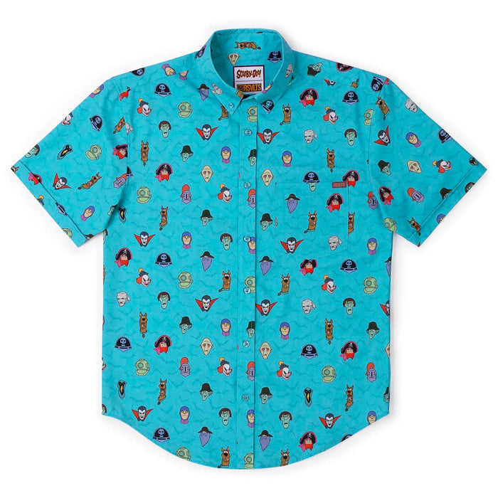 RSVLTS Scooby-Doo Short Sleeve Shirt Scooby-Doo "Haunting Heads" – KUNUFLEX Short Sleeve Shirt Scooby-Doo "Haunting Heads" – KUNUFLEX Short Sleeve Shirt