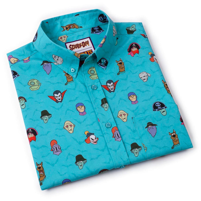 RSVLTS Scooby-Doo Short Sleeve Shirt Scooby-Doo "Haunting Heads" – KUNUFLEX Short Sleeve Shirt Scooby-Doo "Haunting Heads" – KUNUFLEX Short Sleeve Shirt