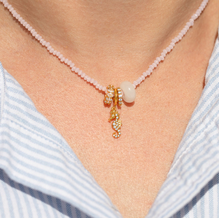 Seahorse Beaded Necklace