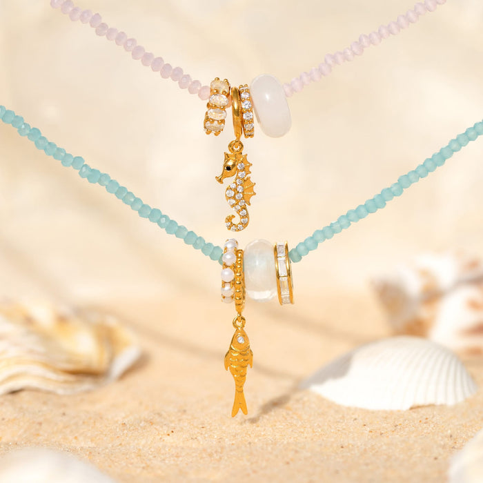 Seahorse Beaded Necklace