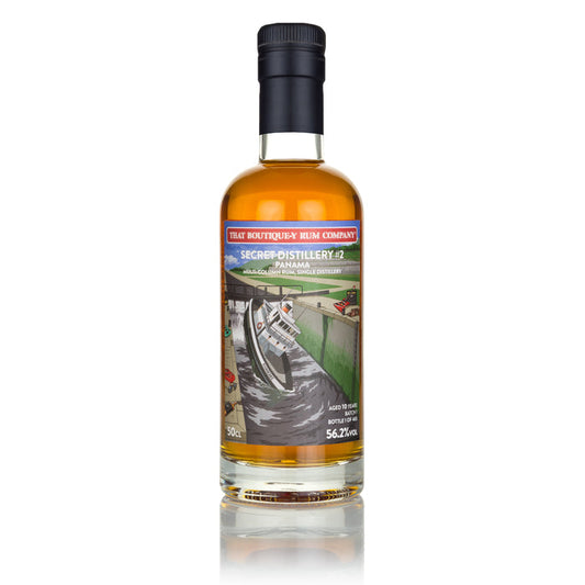 Secret Distillery #2, Panama - Multi-column Rum, Single Distillery - Batch 1 - 10 Year Old