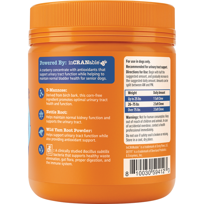 Senior Advanced Urinary Tract Bites for Dogs