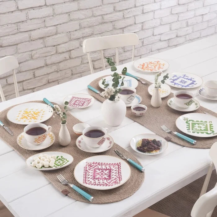 Service Petit Déjeuner Karaca Anatolian pour 6 personnes, 26 pièces