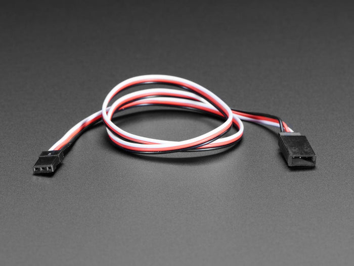 Servo Extension Cable - 50cm / 19.5" long by The Pi Hut - The Pi Hut