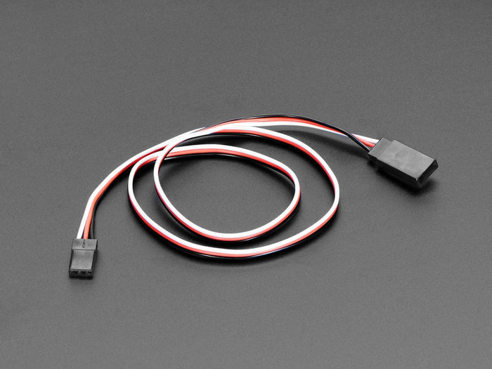 Servo Extension Cable - 50cm / 19.5" long by The Pi Hut - The Pi Hut