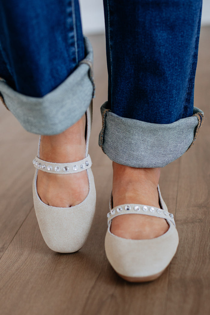Setting Things Straight Ballet Flats - Sand