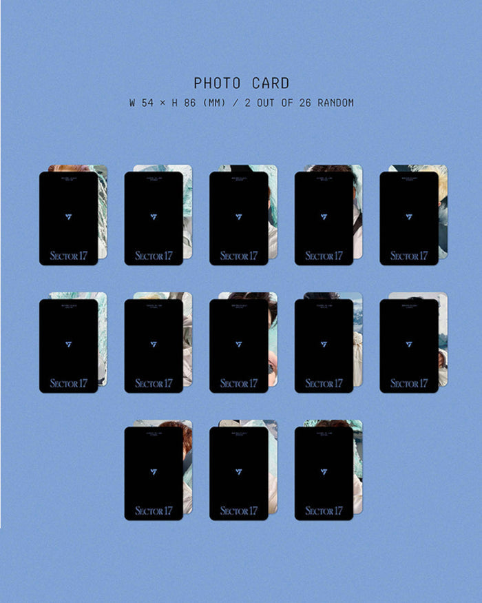 SEVENTEEN - 4th Album Repackage 'SECTOR 17' (Weverse Albums Ver.)