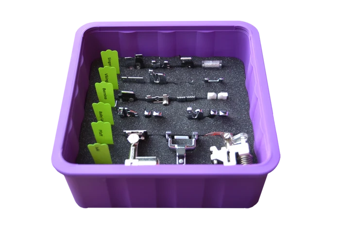 Sew Stack Machine Foot Box