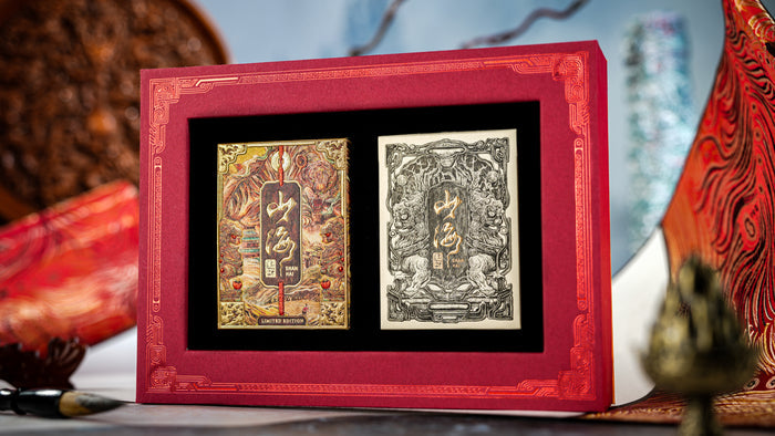 Red Shanhai Artist Box Set from Ark Playing Cards