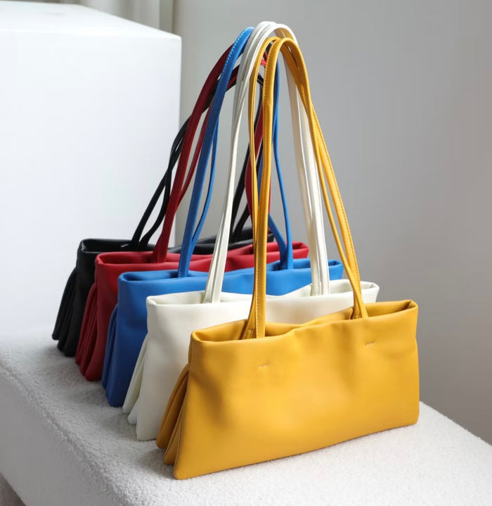 Sheepskin Leather Underarm Bag