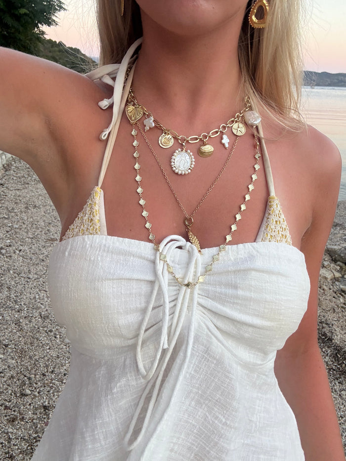 Shell Long Necklace