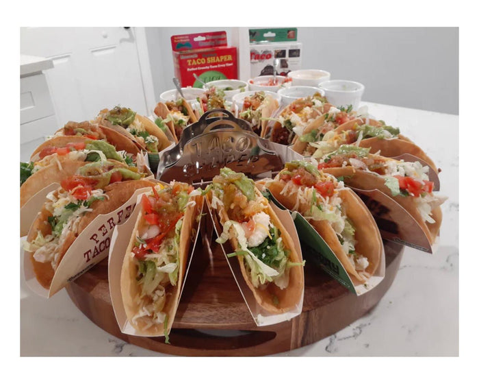 Shellminator Perfect Taco Shaper (1) Single, Stainless Steel