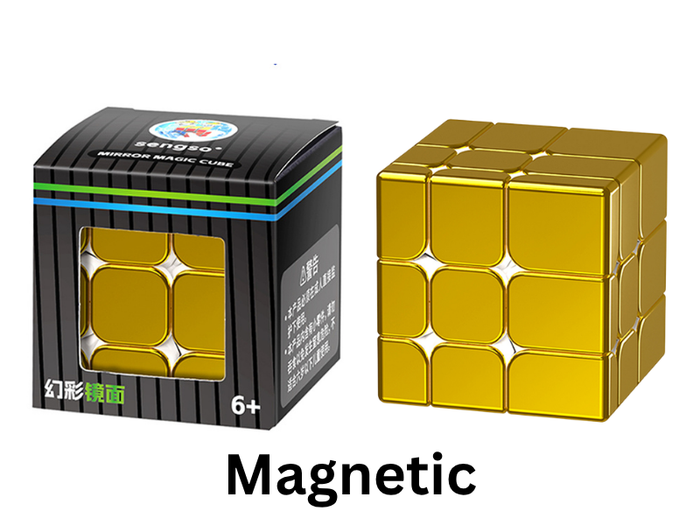 ShengShou 3x3 Mirror Cube (Metallic + Magnetic) - Gold