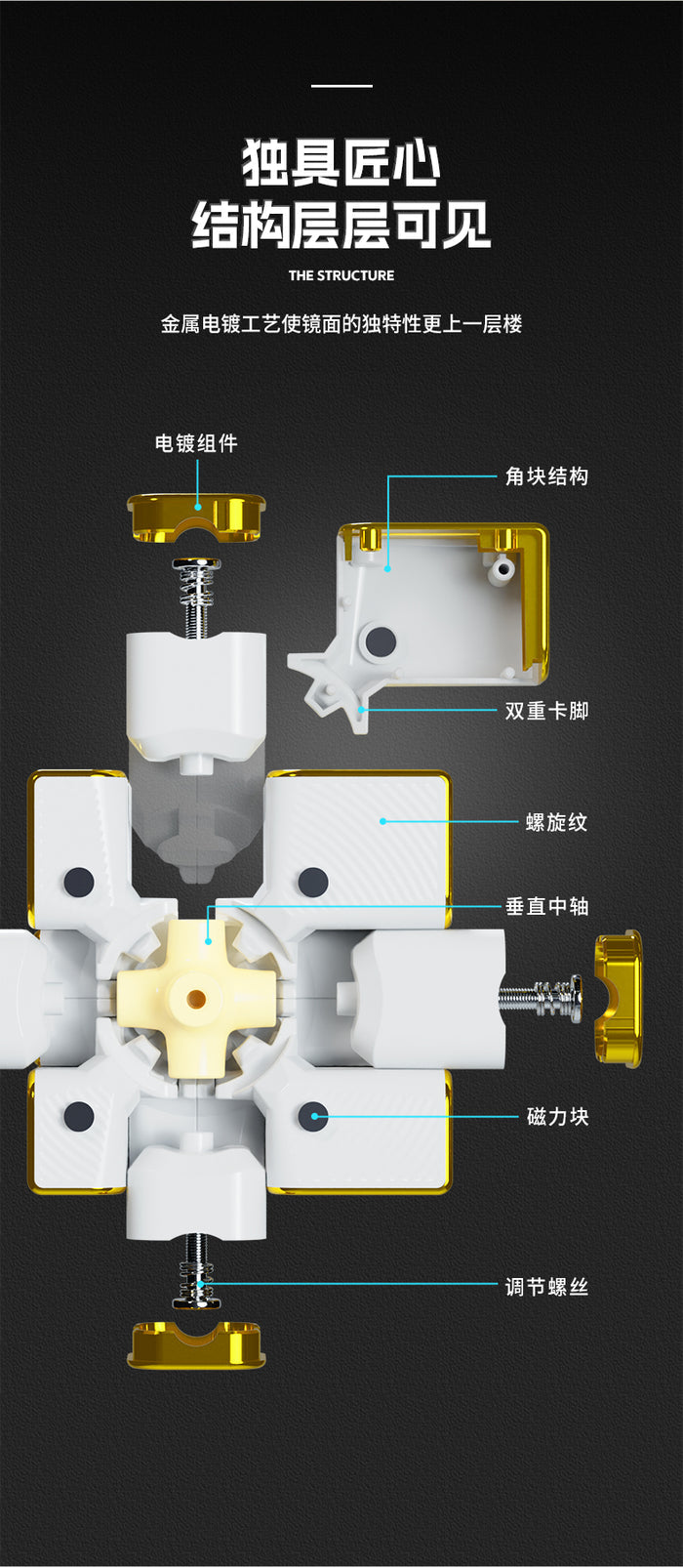 ShengShou 3x3 Mirror Cube (Metallic)