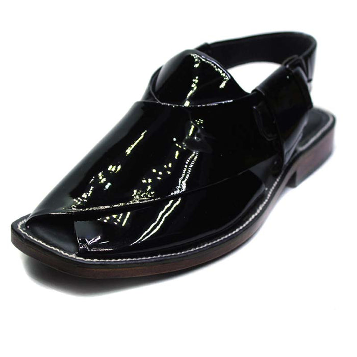 Shiny Leather Peshawari
