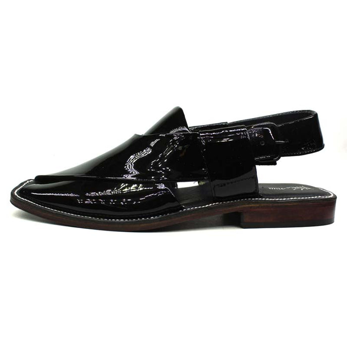 Shiny Leather Peshawari