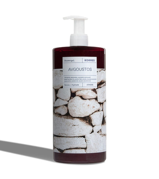Shower Gel Avgoustos 1 Liter Body Care Korres