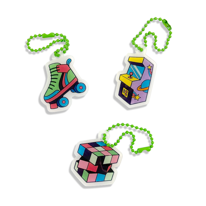 Shrink-Its! Mini DIY Shrink Art Kit - Rad Times - 5 Charms
