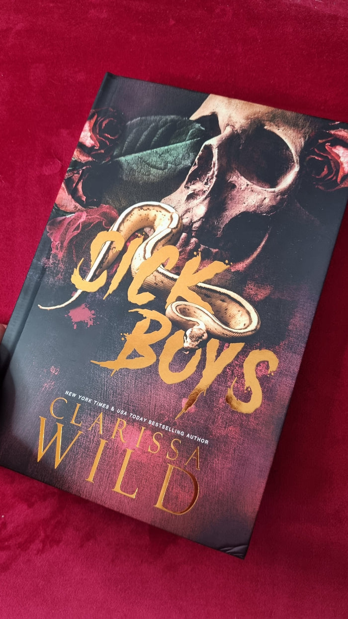 Sick Boys, Evil Boys, Vile Boys, Boys Who Hunt - GOLD FOILED & SPRAYED Special Edition
