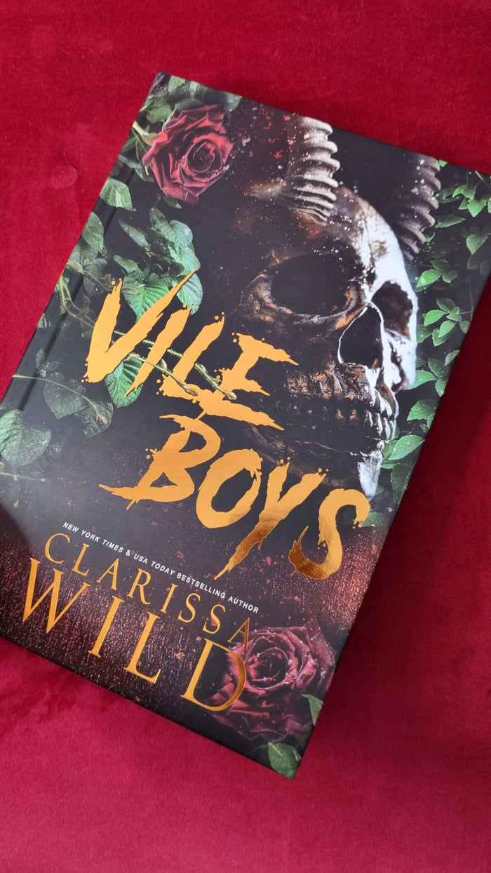Sick Boys, Evil Boys, Vile Boys, Boys Who Hunt - GOLD FOILED & SPRAYED Special Edition