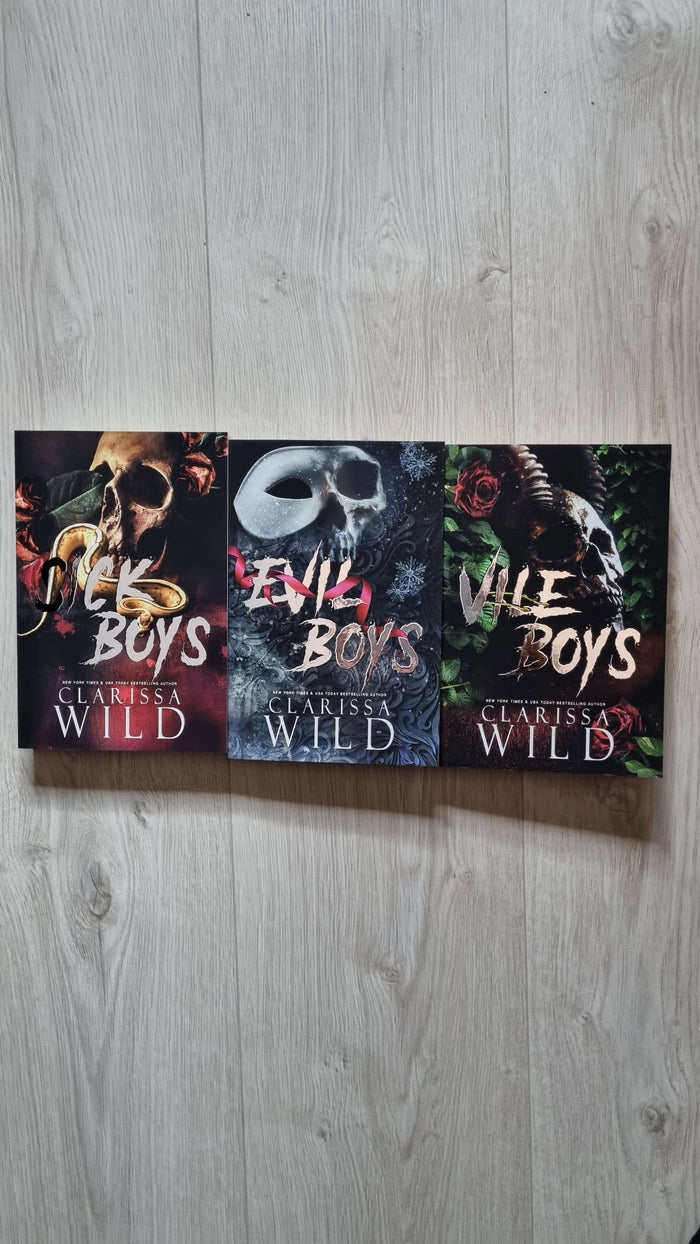 Sick Boys, Evil Boys, Vile Boys, Boys Who Hunt - SILVER FOILED Special Edition