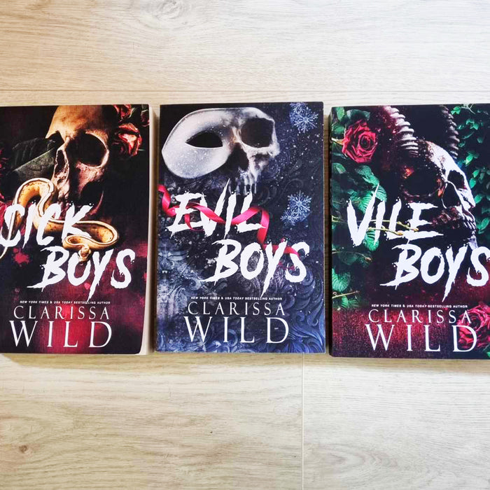 Sick Boys, Evil Boys, Vile Boys by Clarissa Wild - BUNDLE