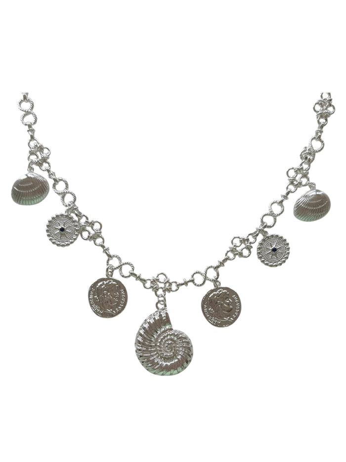 Silver Aphrodite Necklace