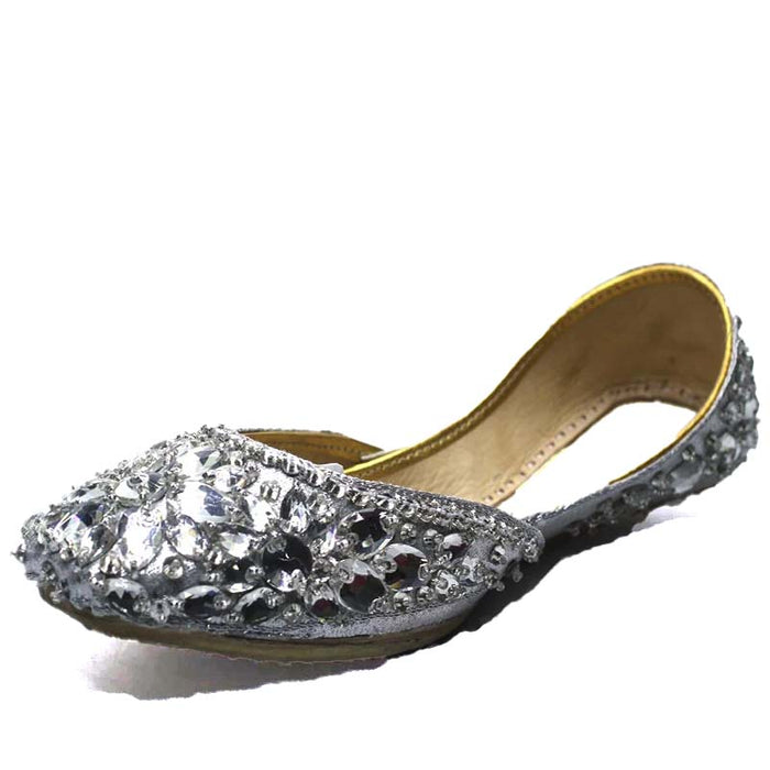Silver Fancy Khussa