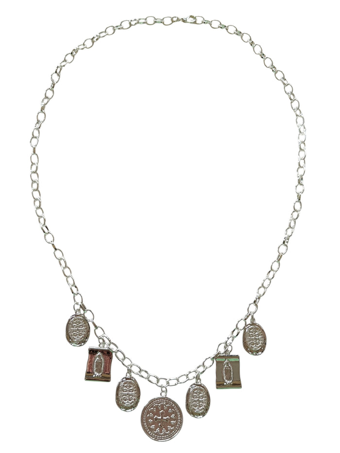 Silver Mima Necklace