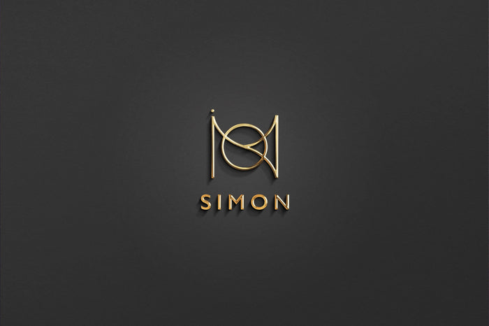 SIMON - Name Logo Design | Instant Download | Premade Logo | Minimalist Design