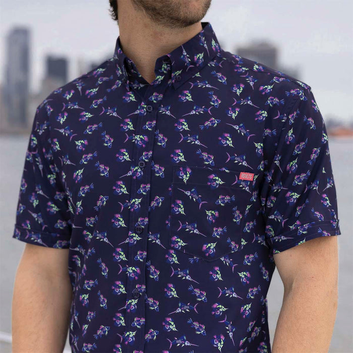 RSVLTS RSVLTS Short Sleeve Shirt Skeletal Seas – KUNUFLEX Short Sleeve Shirt