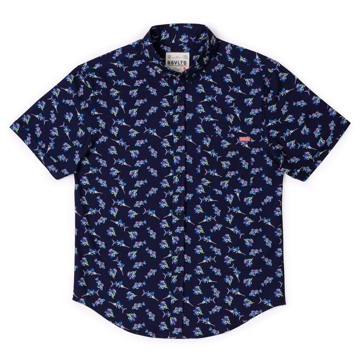 RSVLTS RSVLTS Short Sleeve Shirt "Skeletal Seas" – KUNUFLEX Short Sleeve Shirt