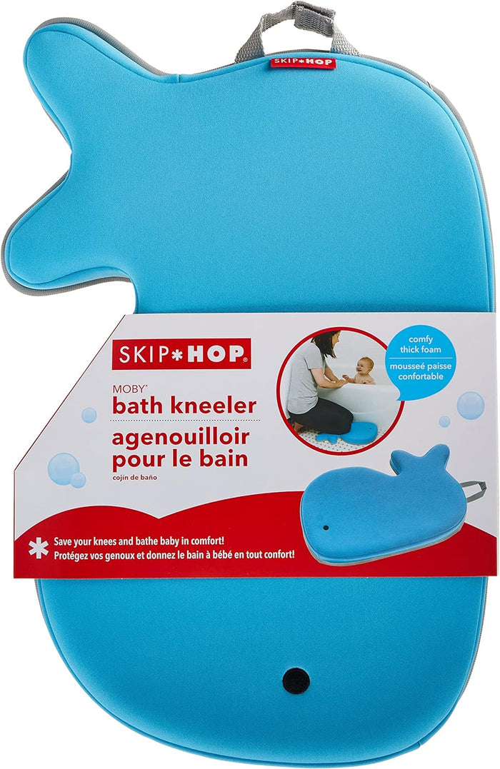 Skip Hop Moby Neoprene Cushioned Bath Kneeler Guard With NonSlip Base Blue