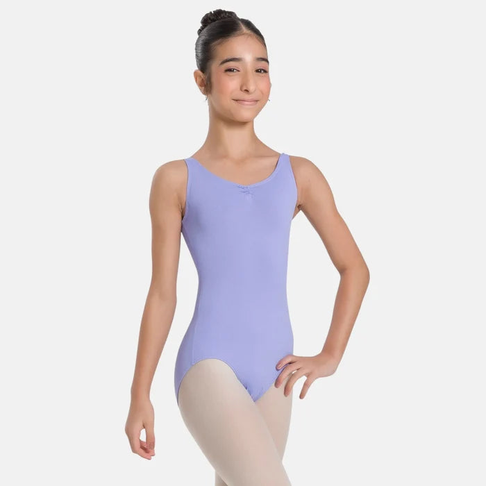 SL07 Jenny Child Pinch Front Tank Leotard