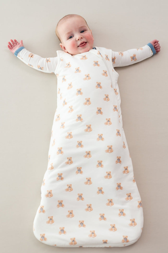 Baby wearing Sleep Bag in Teddy Bear 1.0