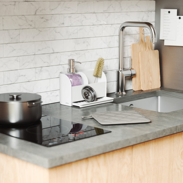 Sling Sink Caddy w/Soap Pump