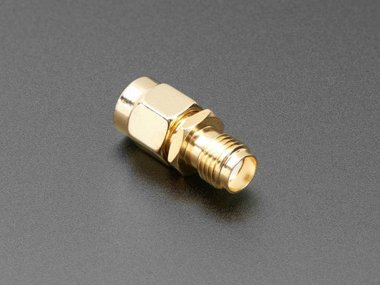 SMA Jack to RP-SMA Plug RF Adapter by The Pi Hut - The Pi Hut