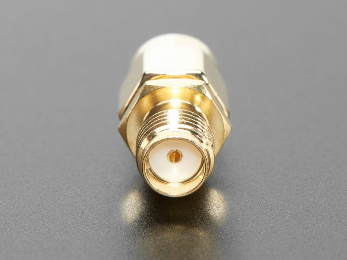 SMA Jack to RP-SMA Plug RF Adapter by The Pi Hut - The Pi Hut