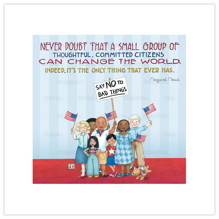Small Group Fine Art Print