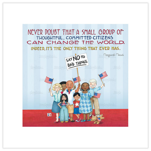 Small Group Fine Art Print