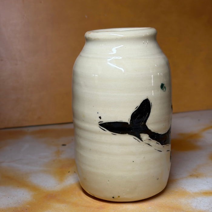 small orca vase