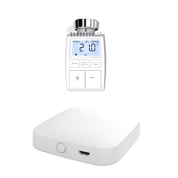 1PC / Tuya ZigBee Hub+TRV
