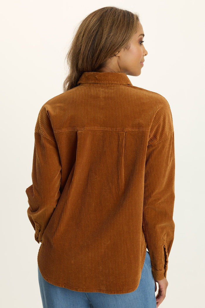 Wearables Smithson Corduroy Relaxed-Fit Shacket
