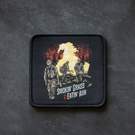 Smokin' Grass & Eatin' Ash - Patch